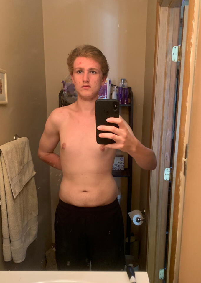 My first try losing weight, 190+ down to 145Lbs in 3-4 months or pure cardio deep calorie deficit during covid 2020, I did lots of things incorrect clearly and ended up skinny-fat.